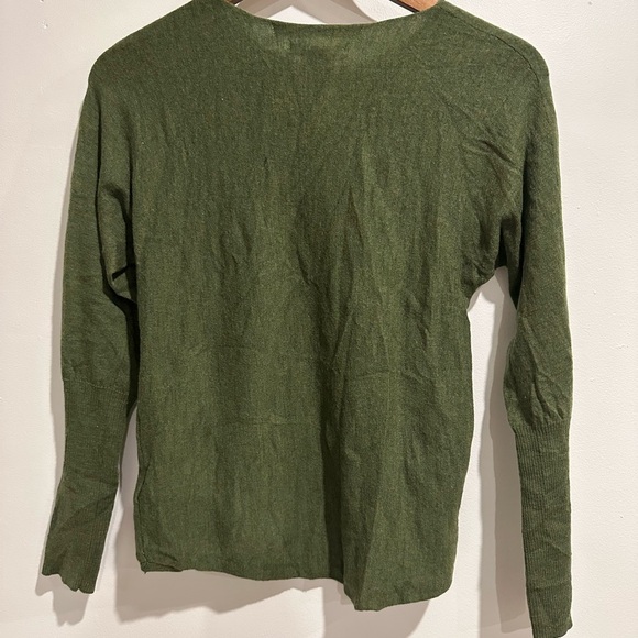 MAX STUDIO Green Wool Sweater - Picture 2 of 4
